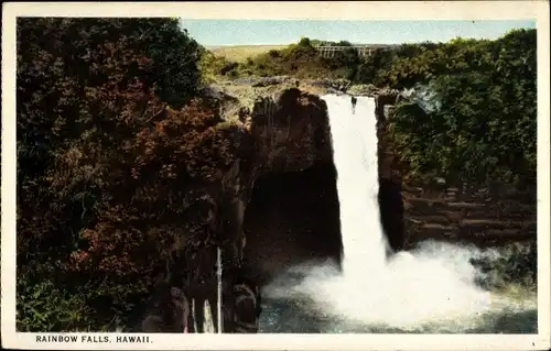 Ak Hawaii USA, Rainbow Falls