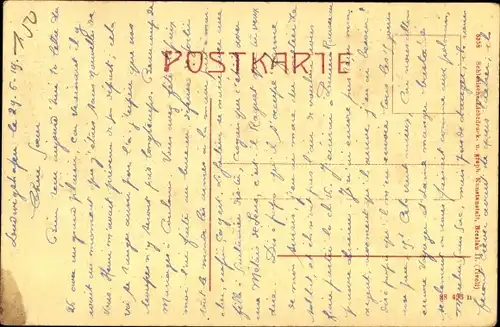 Ak Ludwigshafen am Rhein, Prinzregentenstraße