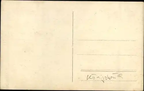 Foto Ak Königsbrück in der Oberlausitz, Kriegsgefangenenlager, Franzosen Begräbnis