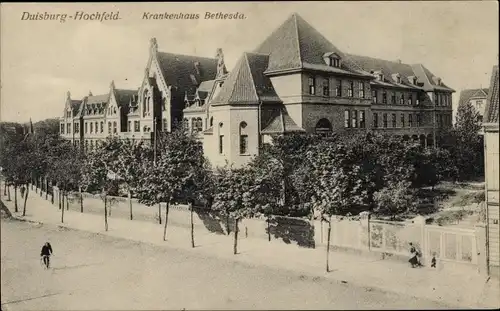 Ak Hochfeld Duisburg im Ruhrgebiet, Krankenhaus Bethesda