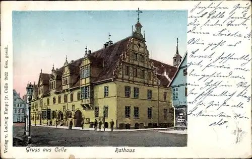 Ak Celle in Niedersachsen, Rathaus