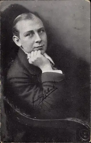 Ak Schauspieler, Portrait