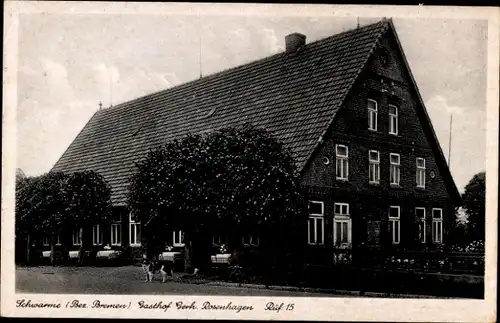 Ak Schwarme in Niedersachsen, Gasthaus von Gerh. Rosenhagen
