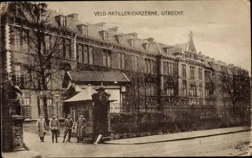 Ak Utrecht Niederlande, Feld-Artillerie-Kaserne