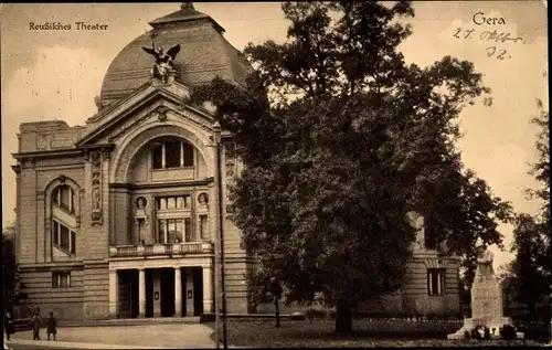 Ak Gera in Thüringen, Reußisches Theater