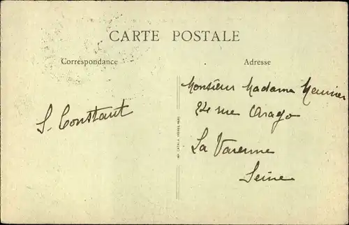 Ak Monte Carlo Monaco, Landschaftspanorama