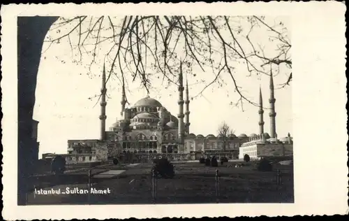 Foto Ak Konstantinopel Istanbul Türkei, Sultan Ahmet, Moschee