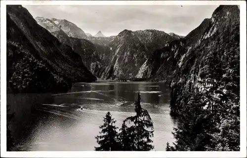 Ak Königsee Königssee Oberbayern, Panorama