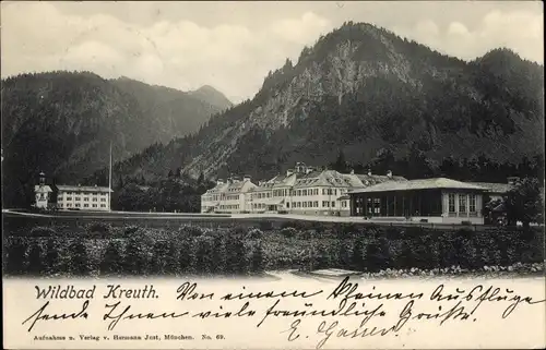 Ak Kreuth am Tegernsee Oberbayern, Panorama