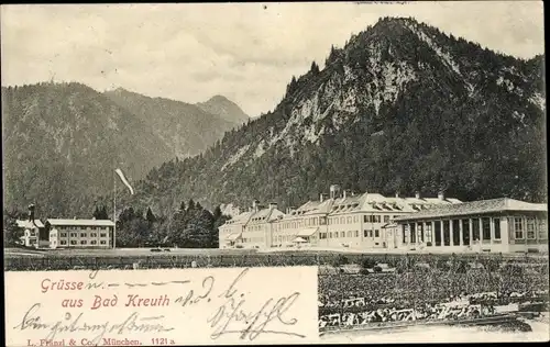 Ak Kreuth am Tegernsee Oberbayern, Panorama