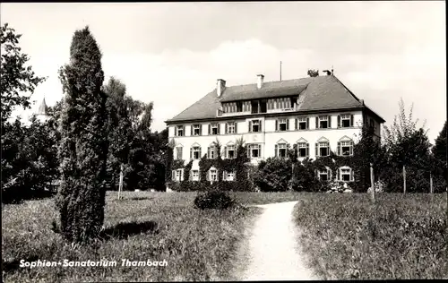 Ak Tambach Dietharz in Thüringen, Sophien-Sanatorium