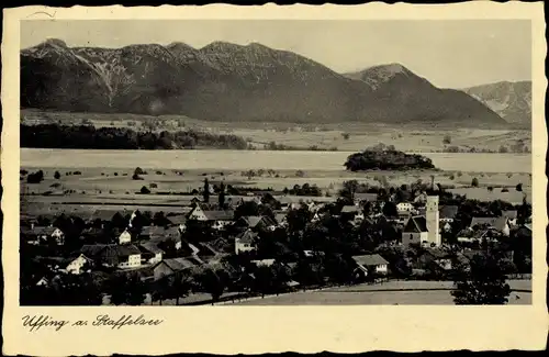 Ak Uffing am Staffelsee Oberbayern, Panorama