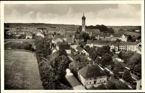 Ak Ursberg in Schwaben, Totalansicht
