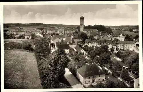 Ak Ursberg in Schwaben, Totalansicht