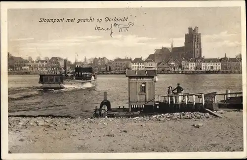 Ak Dordrecht Südholland Niederlande, Ortsansicht, Stoompont