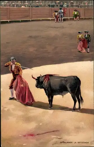 Ak Corrida de Toros, Senalando la Estocada