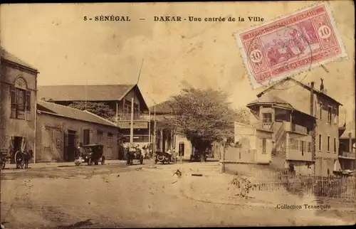 Ak Dakar, Senegal, Eingang zur Stadt