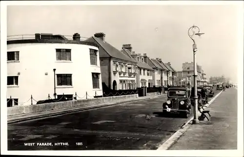 Ak Hythe Kent England, Westparade