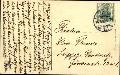 Ak Leipzig in Sachsen, Konzerthaus, Universitätsbibliothek