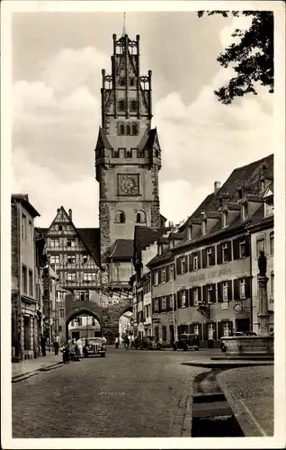 Ak Freiburg im Breisgau, Schwabentor