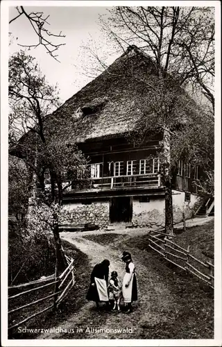 Ak Simonswald im Schwarzwald, Schwarzwaldhaus in Altsimonswald