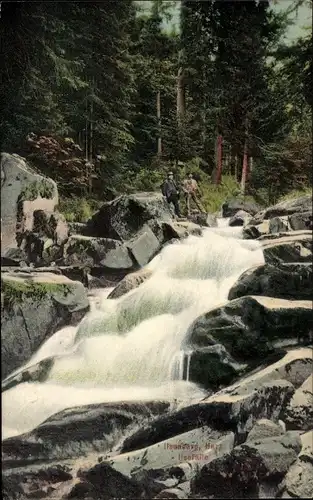 Ak Ilsenburg im Harz, Ilsefälle