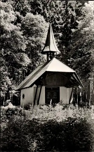 Ak Friedenweiler im Schwarzwald, Kapelle im Schillingswald