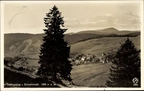 Ak Todtnauberg Schwarzwald, Blick auf den Ort, Häuser