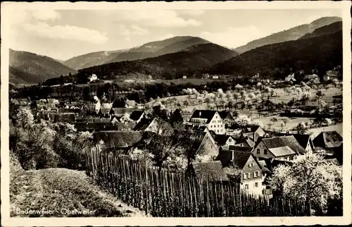 Ak Oberweiler Badenweiler im Schwarzwald, Totalansicht