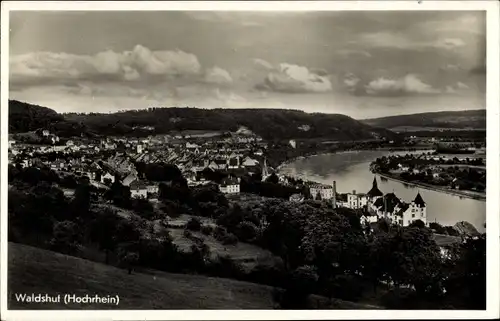 Ak Waldshut Tiengen am Hochrhein, Panorama