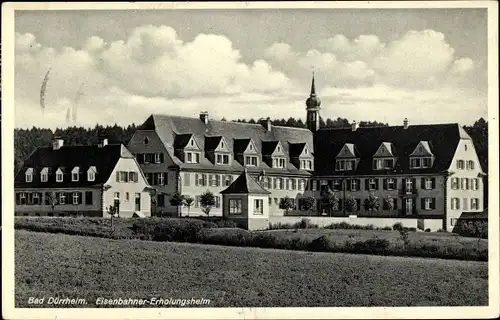 Ak Bad Dürrheim im Schwarzwald, Eisenbahner Erholungsheim