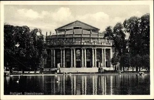 Ak Stuttgart in Württemberg, Staatstheater