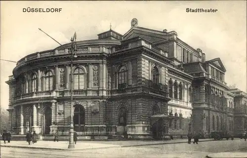 Ak Düsseldorf am Rhein, Stadttheater