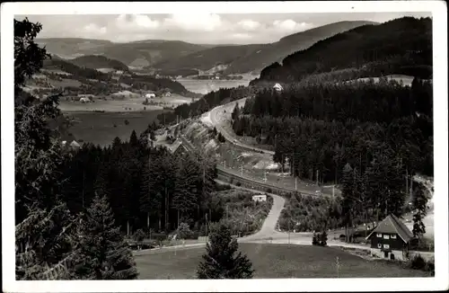 Ak Bärental Feldberg im Schwarzwald, Panorama, Titisee