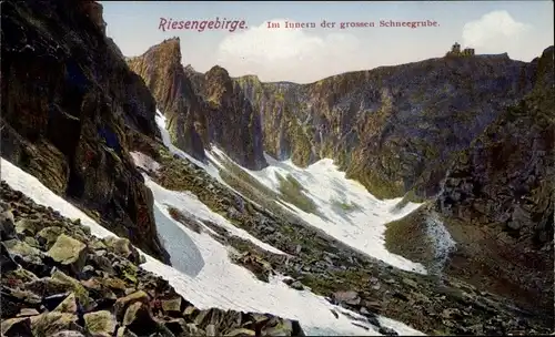 Ak Śnieżne Kotły Schneegrube Riesengebirge Schlesien, Baude