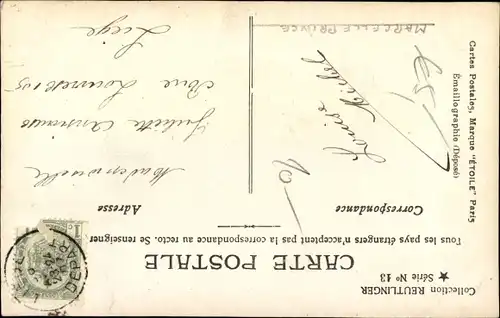 Ak Variete Künstlerin Prince, Portrait