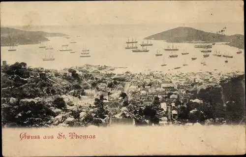 Ak São Tomé St. Thome, Gesamtansicht