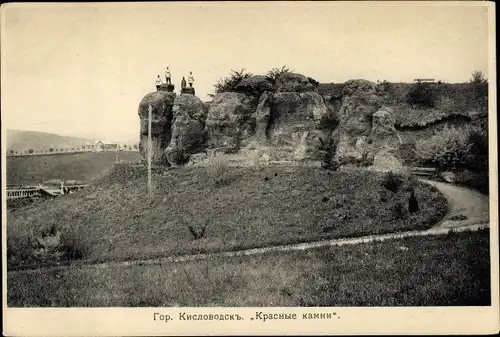 Ak Kislowodsk Russland, Rote Steine