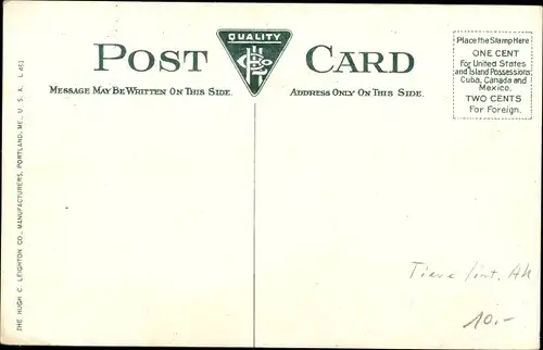 Ak Florida USA, Rennstrauß, Bauernhof