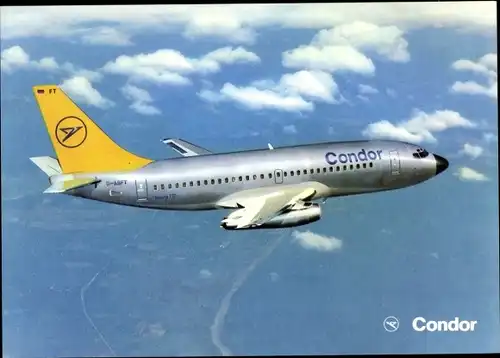 Ak Passagierflugzeug Condor, Boeing 737-230 Europa-Jet