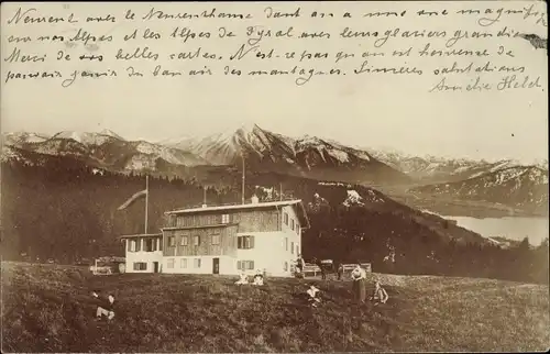 Ak Tegernsee in Oberbayern, Berg Neureuth, Neureuth Haus