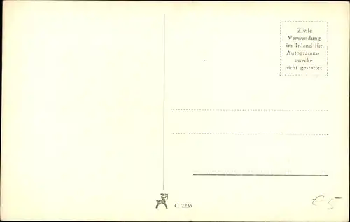 Ak Schauspielerin Anneliese Uhlig, Portrait, Autogramm