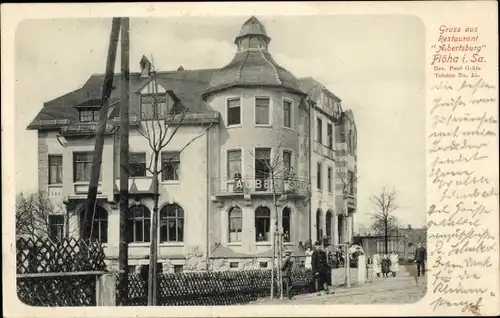 Ak Flöha in Sachsen, Restaurant Albertsburg