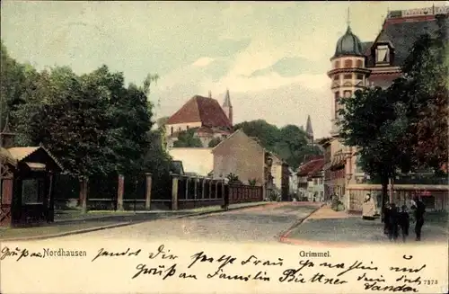 Ak Nordhausen am Harz, Grimmel