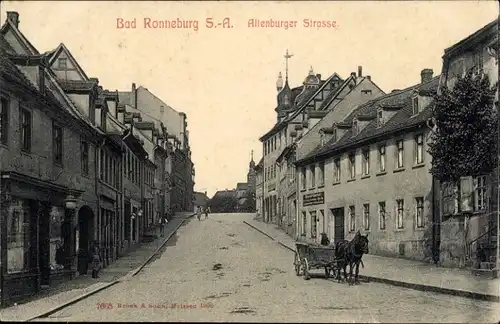 Ak Ronneburg in Thüringen, Altenburger Straße