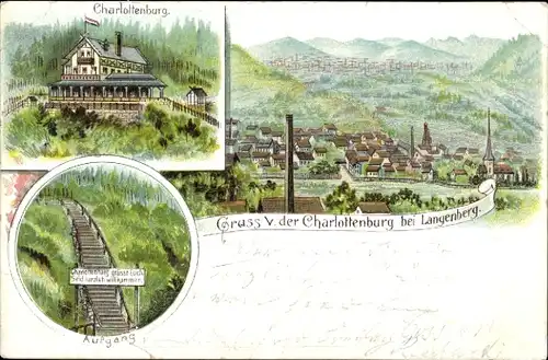 Litho Langenberg Gera in Thüringen, Charlottenburg