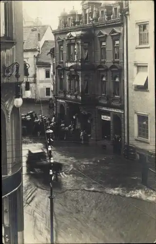 Foto Ak Apolda in Thüringen, Hochwasser 1909