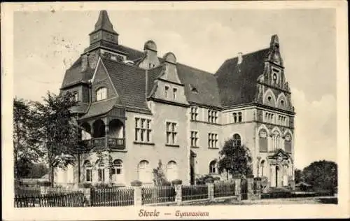 Ak Steele Essen im Ruhrgebiet, Gymnasium