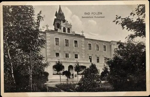 Ak Polczyn Zdrój Bad Polzin Pommern, Sanatorium Kaiserbad