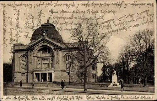 Ak Gera in Thüringen, Reussisches Theater
